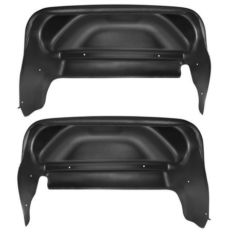 Husky Liner 14-C SIERRA REAR WHEEL WELL GUARDS WHEEL WELL GUARDS BLACK 79031